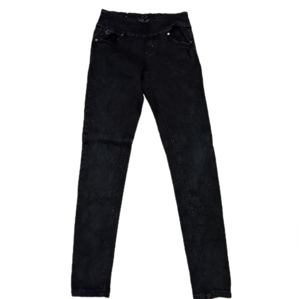 Lola Jeans Anna BLK midrise skinny leggings size 27/ 2